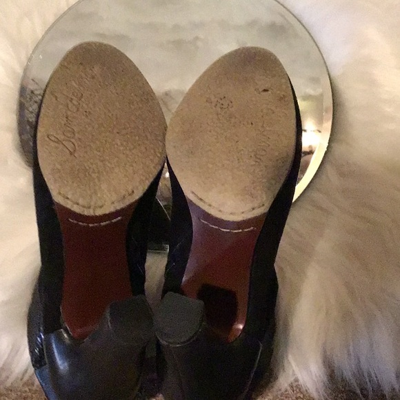 ✨SAM EDELMAN ✨BLACK ✨SUEDE ✨ANKLE ✨BOOTS ✨👢 - Picture 7 of 8